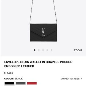 Saint Laurent Mini Bag